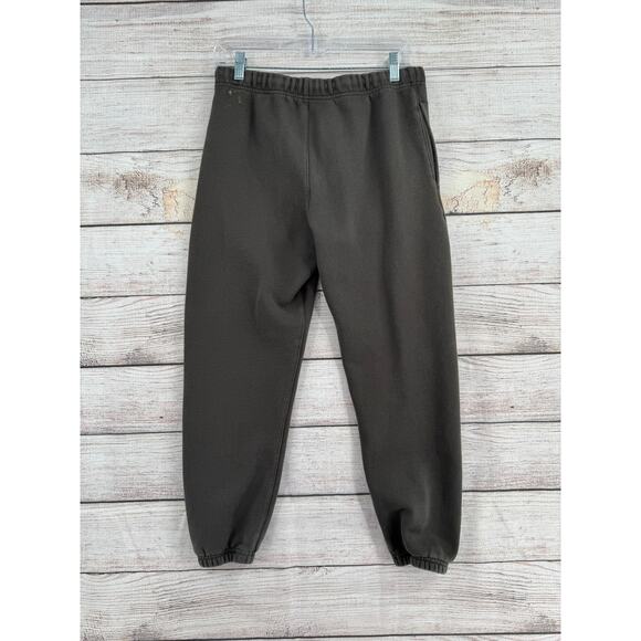 Esentials Fear of God Jogger Sweatpants Adult Size Small Gray Brown Drawstring - Picture 2 of 12